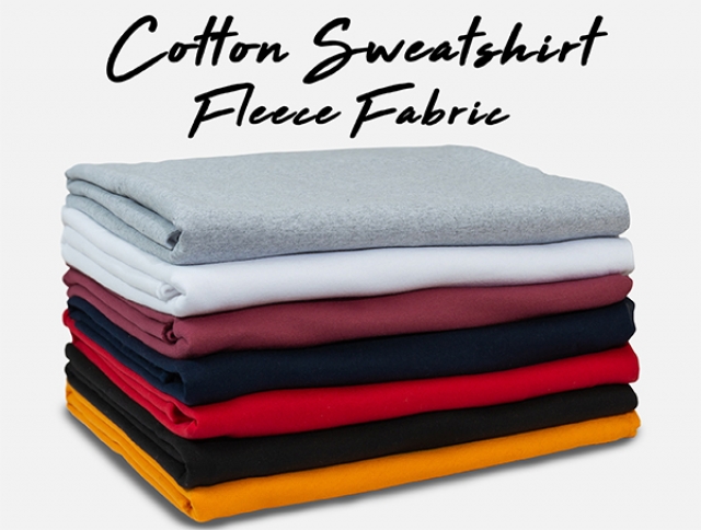 Cotton Sweatshirt Fleece Fabric